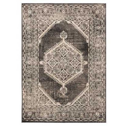 Picture of 63" x 86" Walnut Olefin Frieze Area Rug