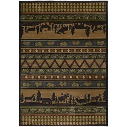 Изображение 47" x 63" Lodge Polypropylene Accent Rug