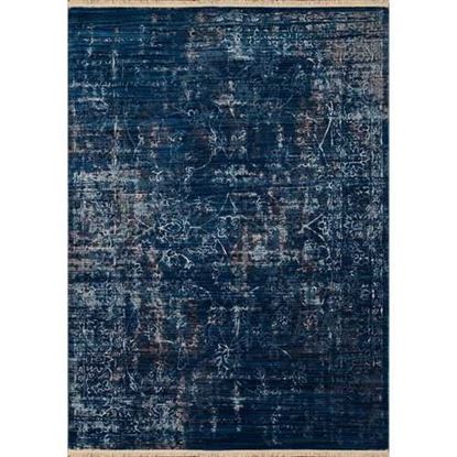 Изображение 31" x 90" Midnight Blue Polyester Runner Rug