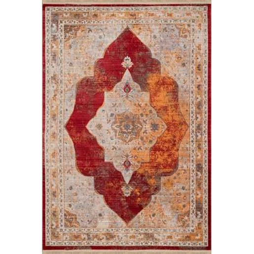 Picture of 31" x 90" Garnet Polyester Runner Rug