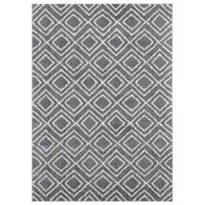 Picture of 39" x 59" Grey Microfiber Polyester Mat Rug