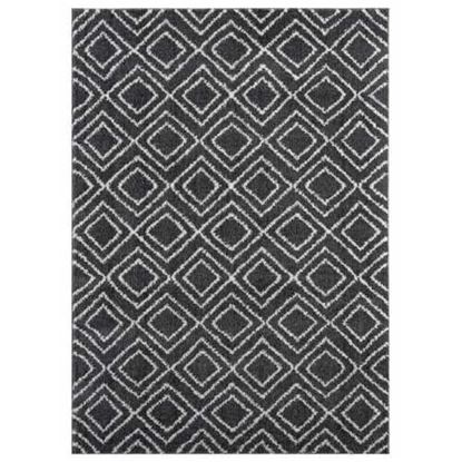 Изображение 39" x 59" Smoke Microfiber Polyester Mat Rug