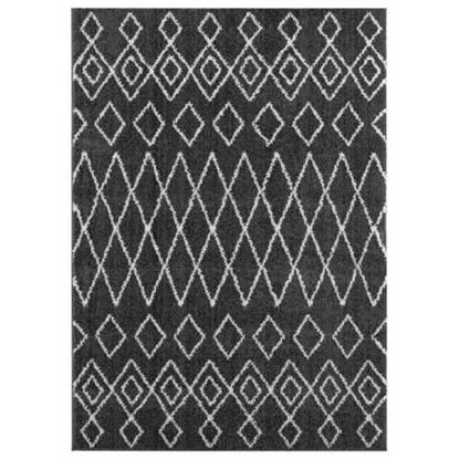 Изображение 39" x 59" Smoke Microfiber Polyester Mat Rug