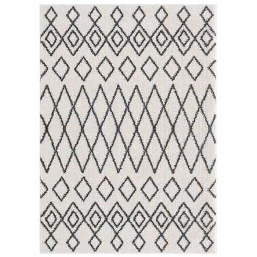 Изображение 39" x 59" White Microfiber Polyester Mat Rug