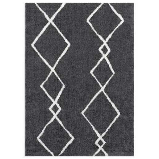 Picture of 39" x 59" Smoke Microfiber Polyester Mat Rug