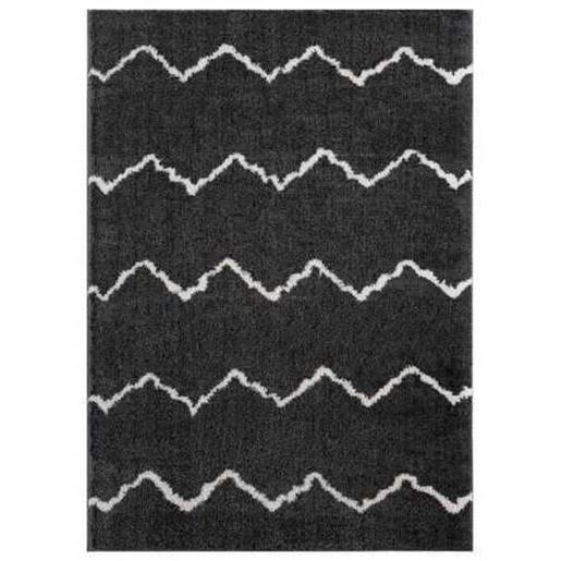 Изображение 39" x 59" Smoke Microfiber Polyester Mat Rug