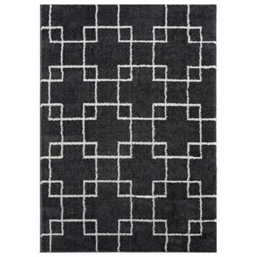 Изображение 39" x 59" Smoke Microfiber Polyester Mat Rug