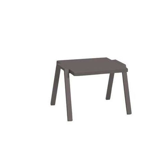 Изображение 22" X 18" X 16" Taupe Aluminum Side Table