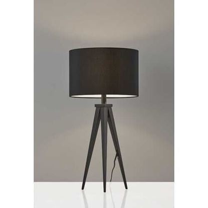 Image de Treble Black Metal Table Lamp