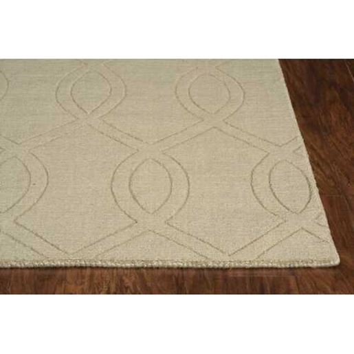 Picture of 8' Beige Polyester Rug