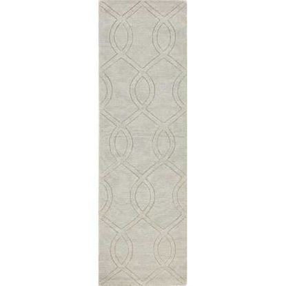 Picture of 9' x 12' Beige Polyester Rug