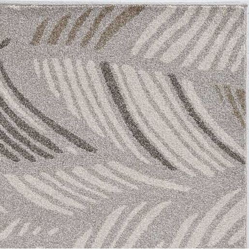 Picture of 5' x 8' Grey Feather Brushstrokes Area Rug