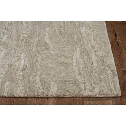 Picture of 3'x5' Sand Hand Tufted Abstract Indoor Area Rug