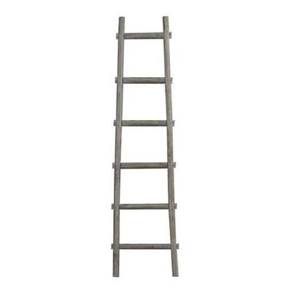 Picture of 6 Step Grey Decorative Ladder Shelve