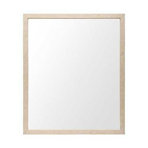 Picture of Rectangle Natural Accent Mirror with Matte Finish Frame