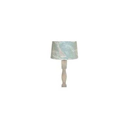 Image sur White Finish Table Lamp Base Only