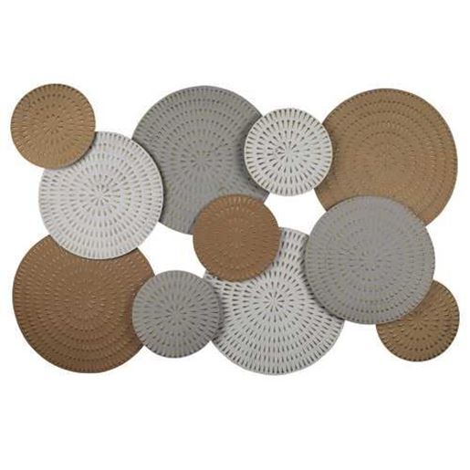 Picture of Bohemian Metallics Metal Discs Wall Decor