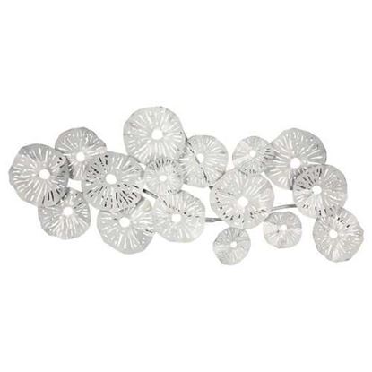 Picture of Off White and Metallic 3D Sand Dollar Wall Decor