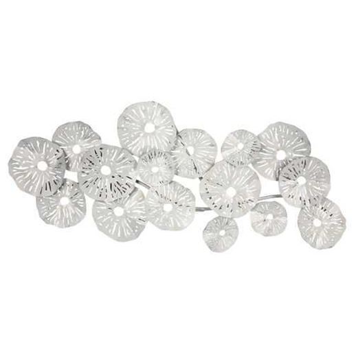 Изображение Off White and Metallic 3D Sand Dollar Wall Decor