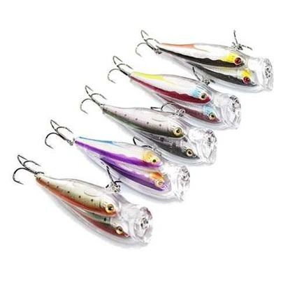 Picture of ZANLURE 12.5g 7.5cm Fishing Lure Jerkbait Bass Crankbaits with Tackle Hooks