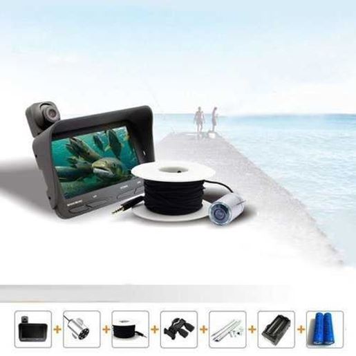 Picture of LCD Monitor Night Vision Fish Finder DVR Video Under Water Fishing Camera