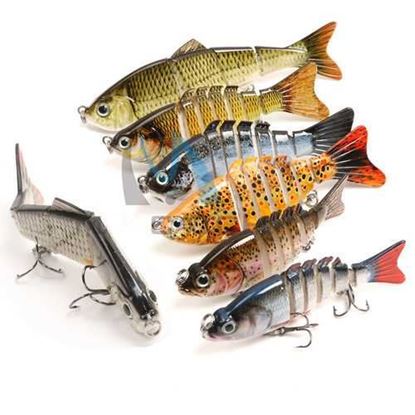 Picture of Maxcatch Carp Fishing Lures 10cm 13g 6 Segments Crankbaits Hard Lure