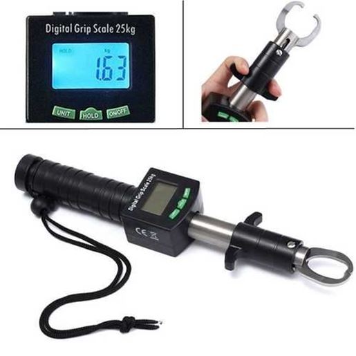 Picture of Electronic Control Device Fish Lip Tackle Gripper Grab Tool Fishing Grip Digital weighing Scale