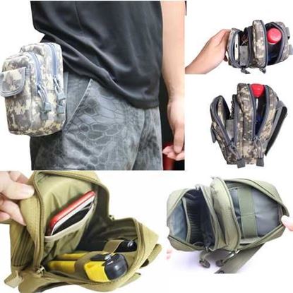 Picture of Molle PALS Waist Pack Belt Waist Bag Fishing Tools Waist Bag Pack