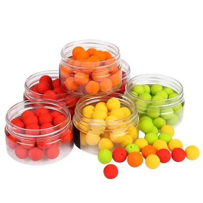Picture of 20Pcs/Box Smell Soft Fishing Lure Floating Smell Ball Beads Feeder Carp Artificial Bait