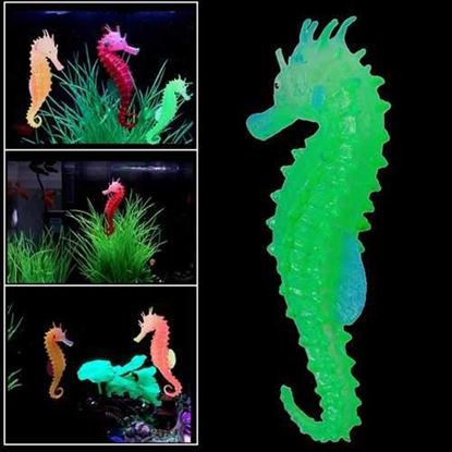 Picture of Luminous Artificial Simulated Hippocampus Environmentally Friendly Material Aquarium Fish Tank Decor