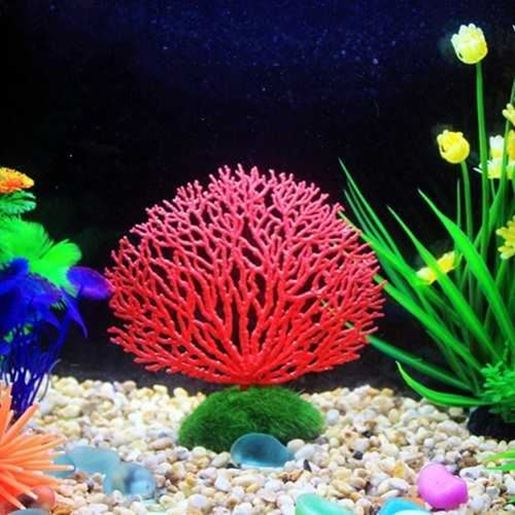 Picture of Seabed Simulation Coral Landscape Fish Tank Ornaments Aquarium Decoration Fish Tank Simulated Coral