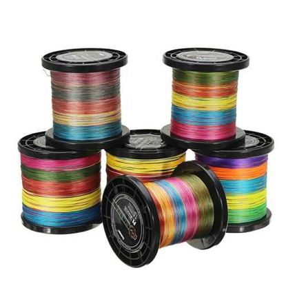 Picture of SeaKnight 1000M Fishing Line Multi-color Colorful 10 Meters/ Color Super PE Braided 8 Strand Weaves