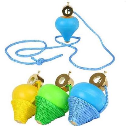 Foto de 5 x 8.5cm Swing Rope Gyro Brokered Puzzle Traditional Nostalgic Toys Children's Toys Stall Gyroscope Baby Toys