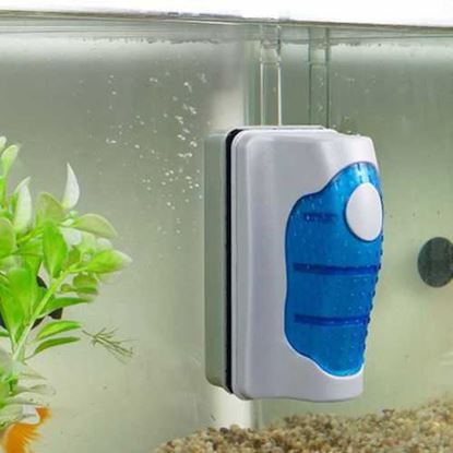 Picture of Practical Floating Aquarium Brush Magnetic Brush Aquarium Fish Tank Glass Cleaning Brush