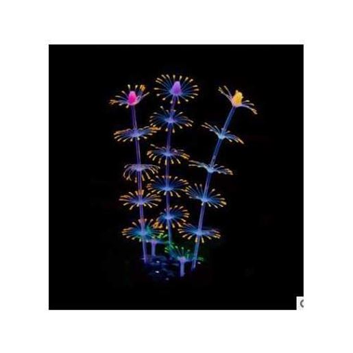 Picture of Fluorescent Aquarium Artificial Coral Decoration Fish Tank Ornament Aquarium Decorations