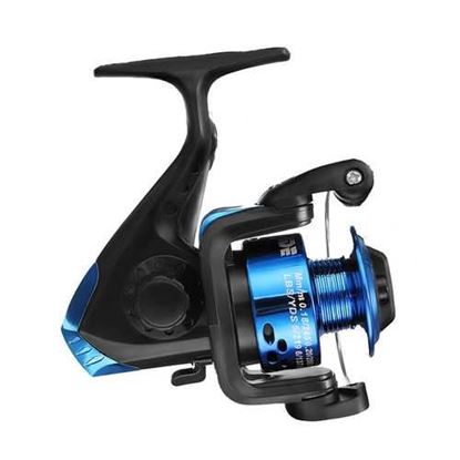 图片 ZANLURE 200 5.1:1 3BB Plastic Blue Spinning Fishing Reel Bass Trout Sea Fishing Wheel