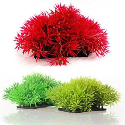 Picture of Artificial Grass Aquarium Decor Water Weeds Ornament Plant Fish Tank Decorations & Ornaments