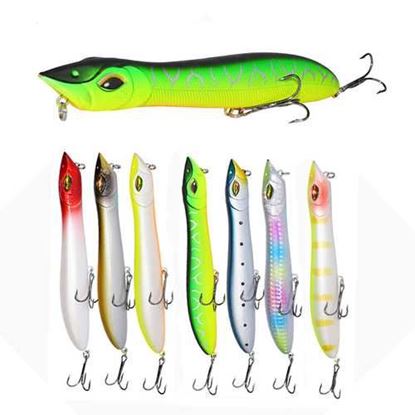 Изображение 1PCS 14CM Topwater Popper Bait Fishing Lures Hard Bait Casting Spinning Jigging Fishing Lure suiable for Sea And Freshwater