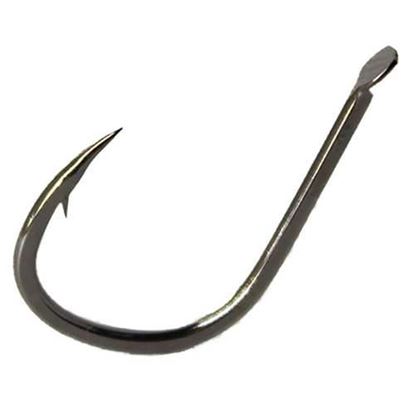 Picture of ZANLURE 50 PCS 3#-14# Size Carbon Steel Fishing Hooks Suitable For Sea Salt Water  Freshwater Fishing