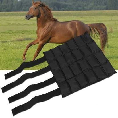 Picture of Outdoor Horse Leg Splint Protector Ice Bag Ice Compress Pad Leg Guard Equestrian Supplies