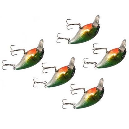 Picture of 5Pics Fishing Lures Tackle VCM 3D Eyes Hook Swimbait Baits