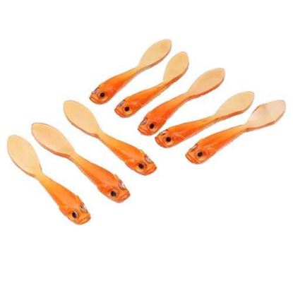 Picture of 8pcs Simulation Fishing Lures Soft Silicone Hook Baits 7cm