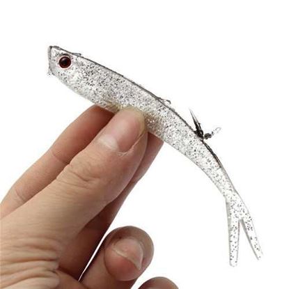 Picture of 75mm Soft Silicone Tiddler Bait Fish Salt Water Lures Fishing Tackle