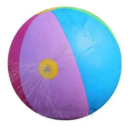 Picture of Summer Children's Outdoor Swimming Beach Ball Inflatable Ball Water Fountain Ball