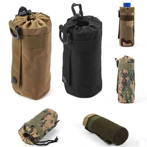 Picture of Outdoor Fishing Camping Hiking Bag Water Bottle Bag Kettle Pouch