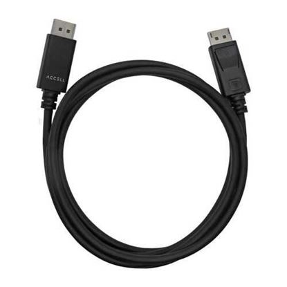 图片 Accell B088C-207B-23 DisplayPort to DisplayPort Version 1.4 Cable (2 Pack)