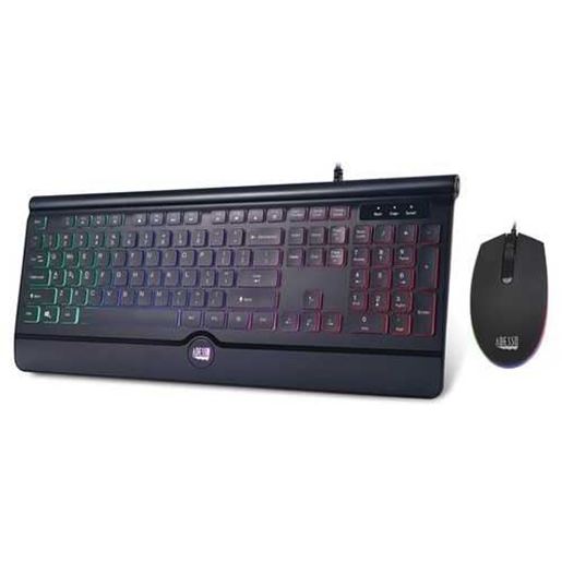 图片 Adesso AKB-137CB Illuminated Gaming Keyboard and Illuminated Mouse Combo