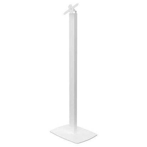 Picture of CTA Digital ADD-CHKW Premium Thin Profile Floor Stand with VESA Plate and Base (White)