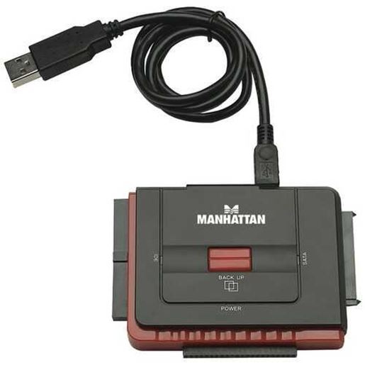 Picture of Manhattan 179195 USB 2.0 to SATA/IDE Adapter