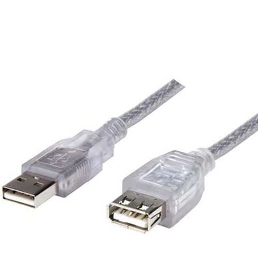 Picture of Manhattan 336314 A-Male to A-Female USB 2.0 Extension Cable (6ft)